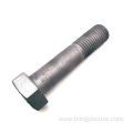 hot dip galvanized heavy hexbolt with half thread